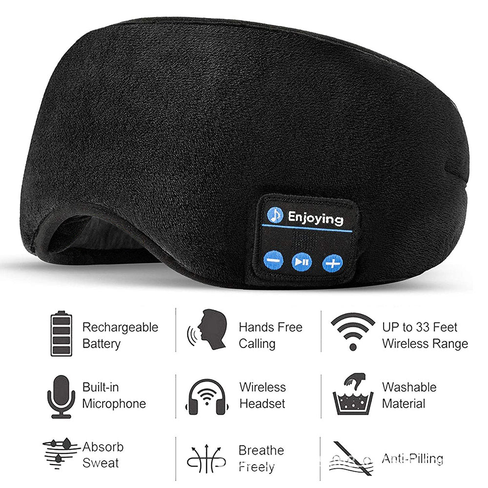 ANTIFAZ CON AUDIFONOS PARA DORMIR
